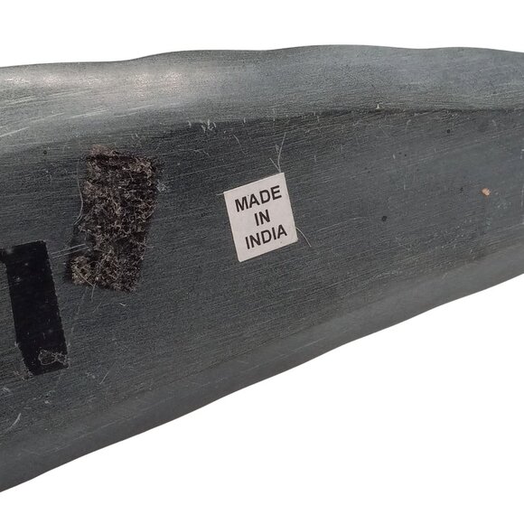 Hand Carved Buddha Incense Stick Holder Leaf Design Resin Stone Made In India - Picture 8 of 8